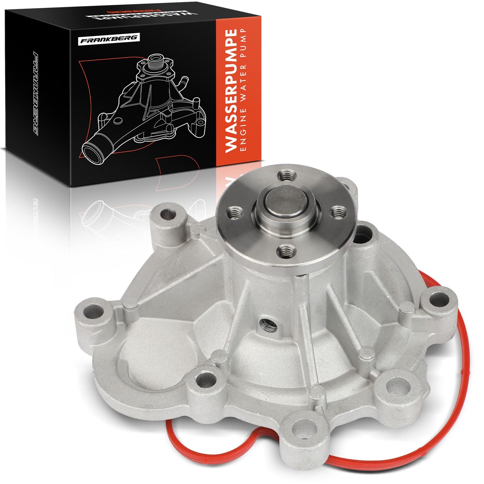Frankberg Wasserpumpe Wasserumwälzpumpe Kompatibel mit C-Klasse W203 W204 C204 CL203 S203 S204 1.6L 1.8L 2002-2014 E-Klasse W211 W212 A207 C207 S211 S212 1.8L 2.0L 2002-2016 Replace #2712001001