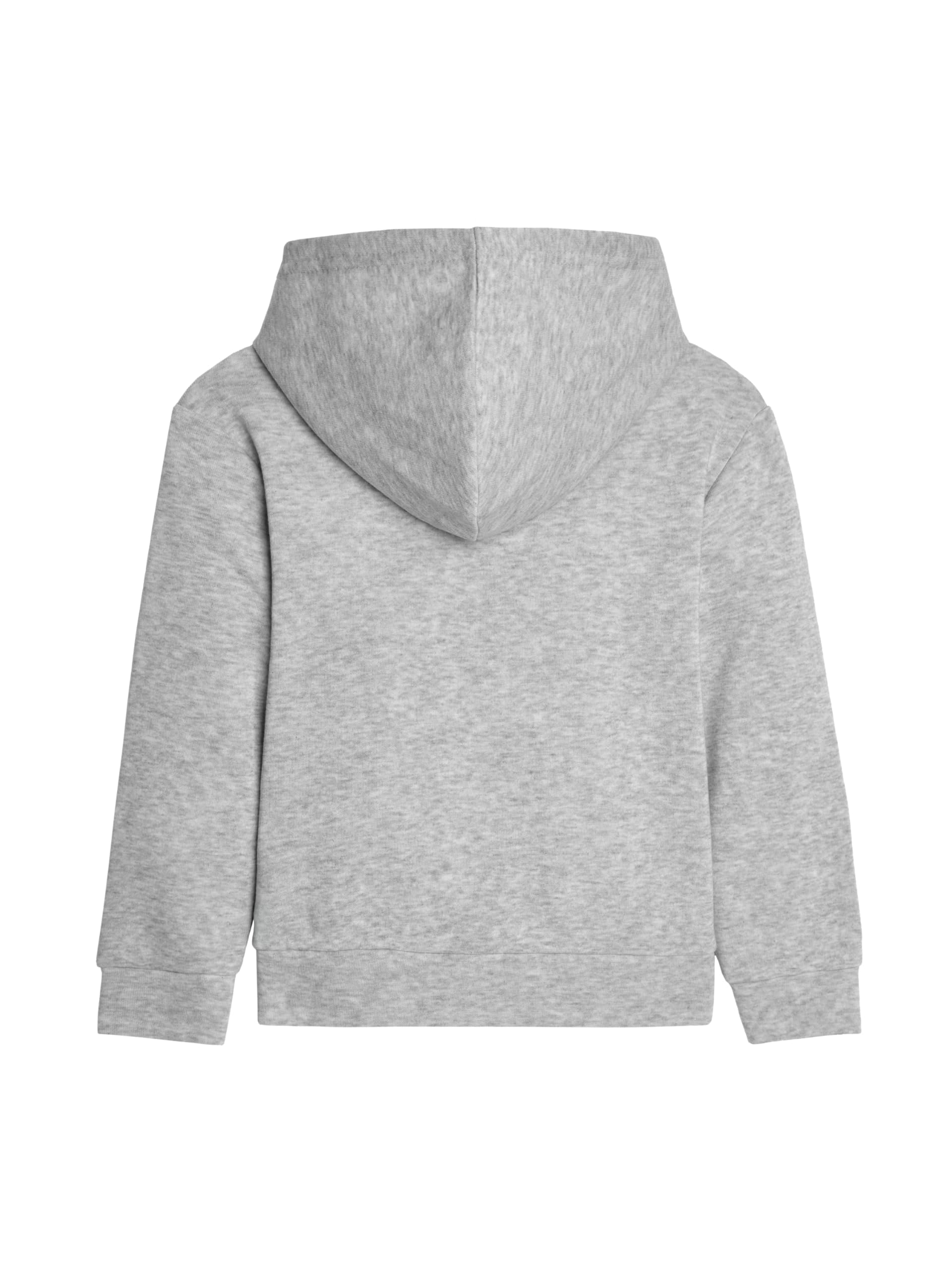 Puma Essential Basics Logo Pullover Hoodie, Fleece Sweatshirt, Large Front Pocket Sudadera con Capucha para Niñas