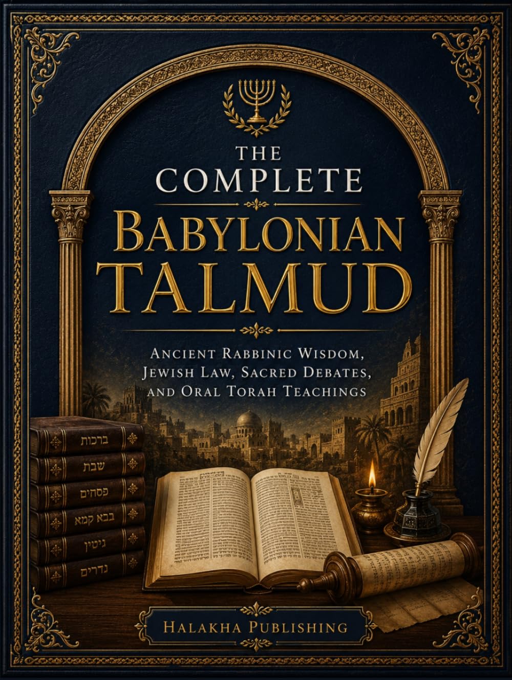 The Complete Babylonian Talmud: Ancient Rabbinic Wisdom, Jewish Law, Sacred Debates, and Oral Torah Teachings