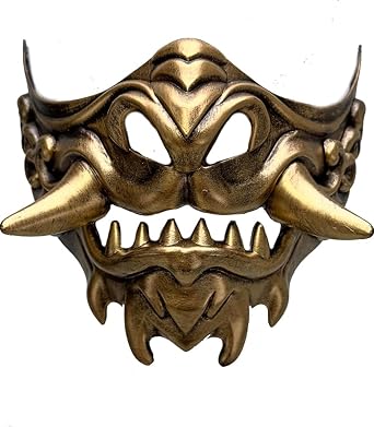 BEYOND MASQUERADE B Oni Samurai Mask Japanese Warrior Mask Demon Hannya Cosplay Character Masks Devil Halloween Party Costume