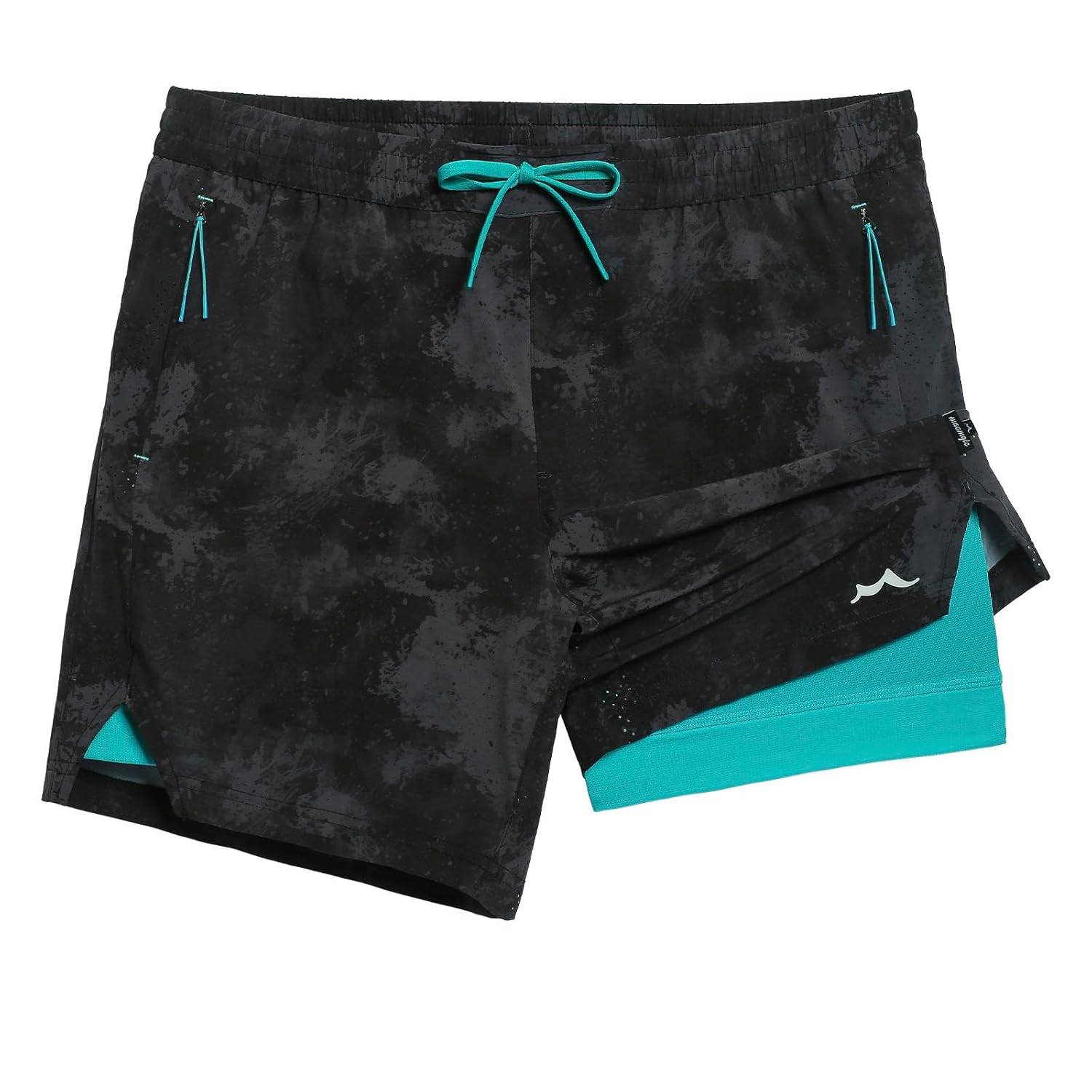 maamgic Mens Athletic Running Shorts with Liner Ultra Lightweight Workout Shorts 5 7