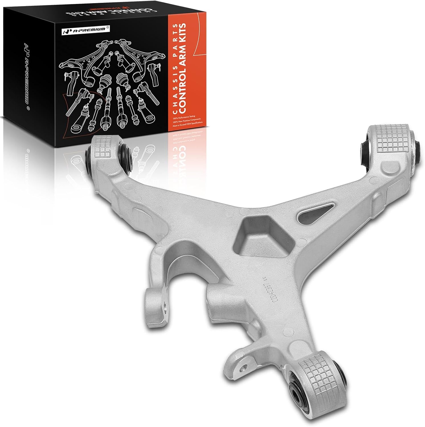 A-Premium Rear Right Lower Control Arm, Compatible with Jaguar XF 2009-2015, XJ 2011-2019, XK & XKR 2007-2015, S-Type 2004-2008, XFR 2010-2015, XFR-S 2013-2015, XJR 2015-2017, XJR575 2018-2019