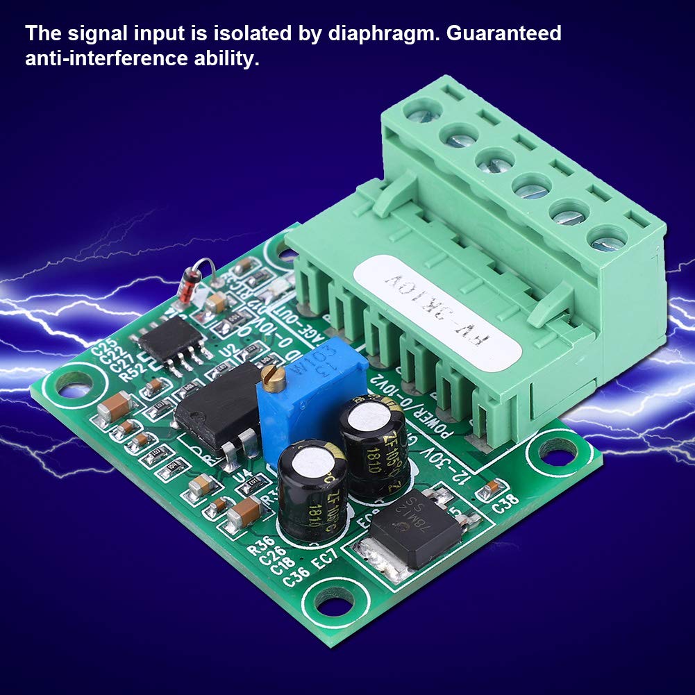 Modulo Frequenza a Tensione FV-3KHz10V, Modulo Convertitore Segnale Digitale a Analogico 0~3Khz a 0~10V