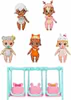 Baby Born Mini Babies Surprise Playset Series 3 - Unwrap Twins Or Triplets With Ducky Pull Toy 11 thumbnail image