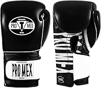 TITLE Boxing Pro Mex Professional Edge Training Gloves - Genuine Leather Mex-Style with Foam Padding & Ventilation