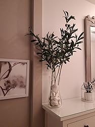 Branches D'olivier Artificielles - Lot De 10 Tiges De 30 Cm Avec Fruits En Mousse (décoration Maison, Mariage)