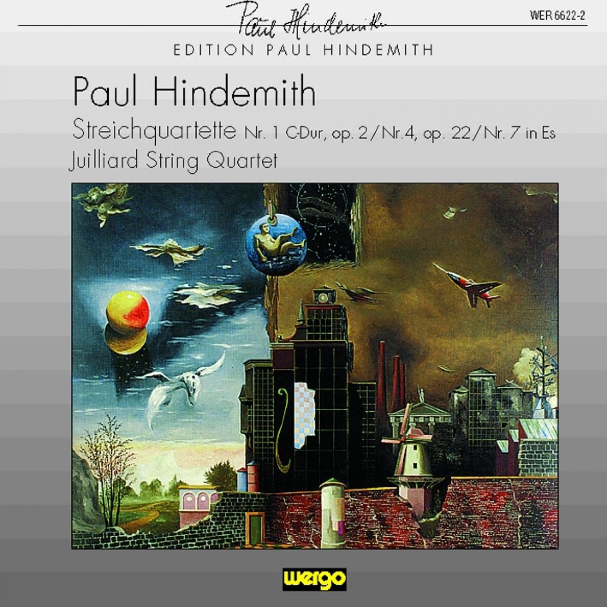 Hindemith - String Quartets Nos 1, 4 & 7
