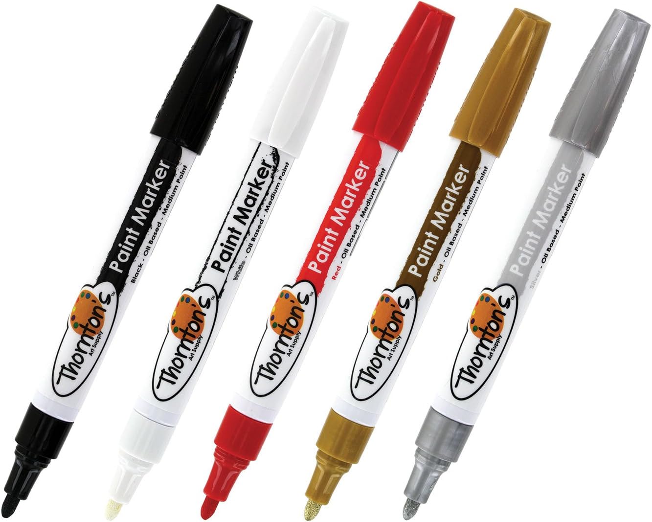 Thornton's Art Supply Premium OilBased Paint Markers Pen