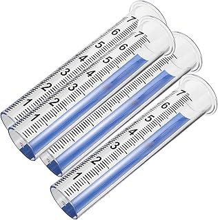 COLLBATH 4 Unidades De Medidores De Lluvia Para Exteriores Duraderos Para Plantas Invernaderos De Plástico Para Césped Color Azul