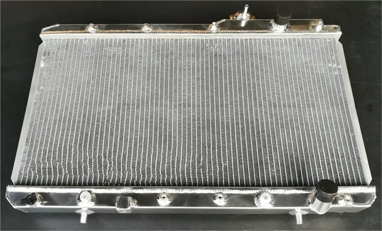 Wentylatory chłodnicy silnika samochodowego Pasuje do HONDA CRV CR-V 2.0 L4 4CYL 2.0 L4 1997-2001 98 99 2000 AT aluminiowy CHŁODNICA chłodzenia silnika(Only radiator)