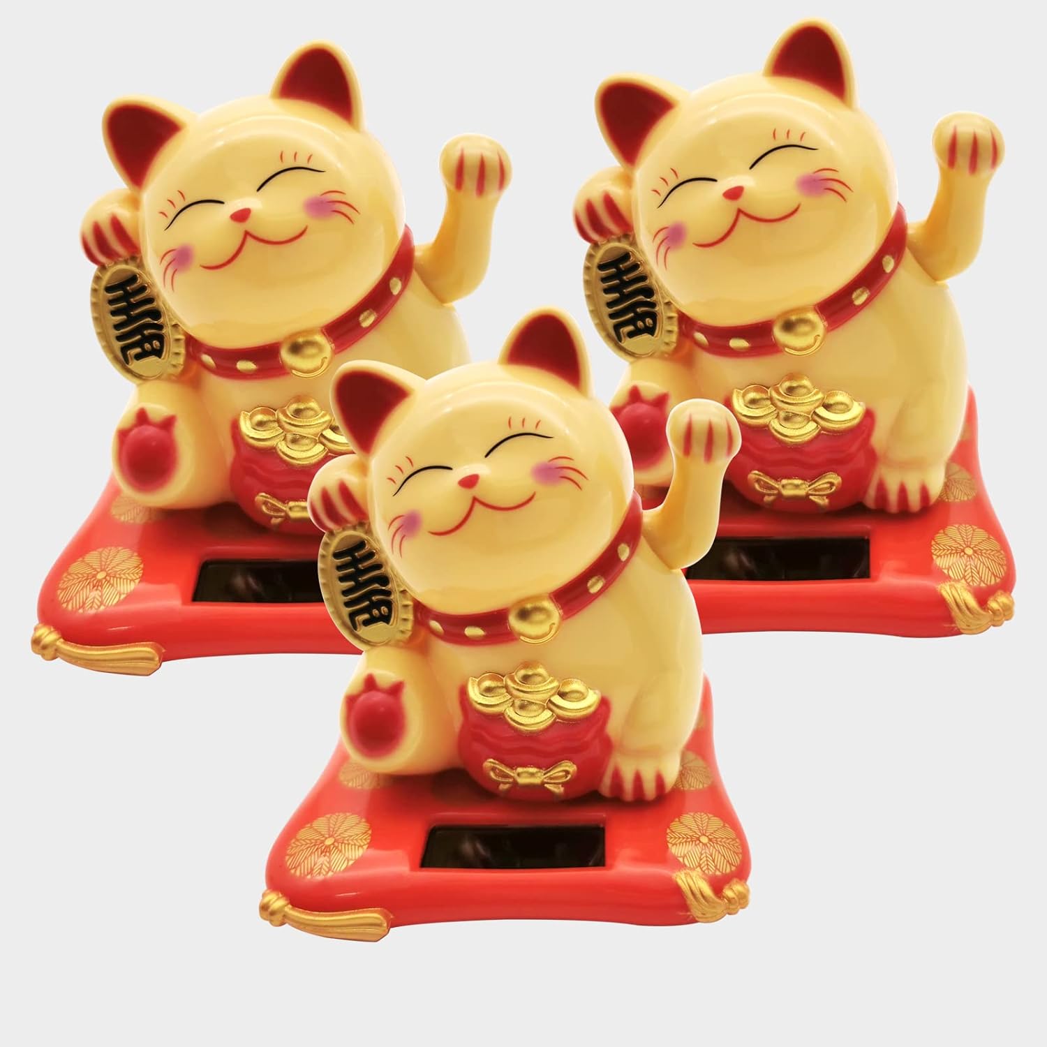Amazon.com: KOXXUD Lucky Cat Waving Arm Set, Vivid and Lovely Chinese ...