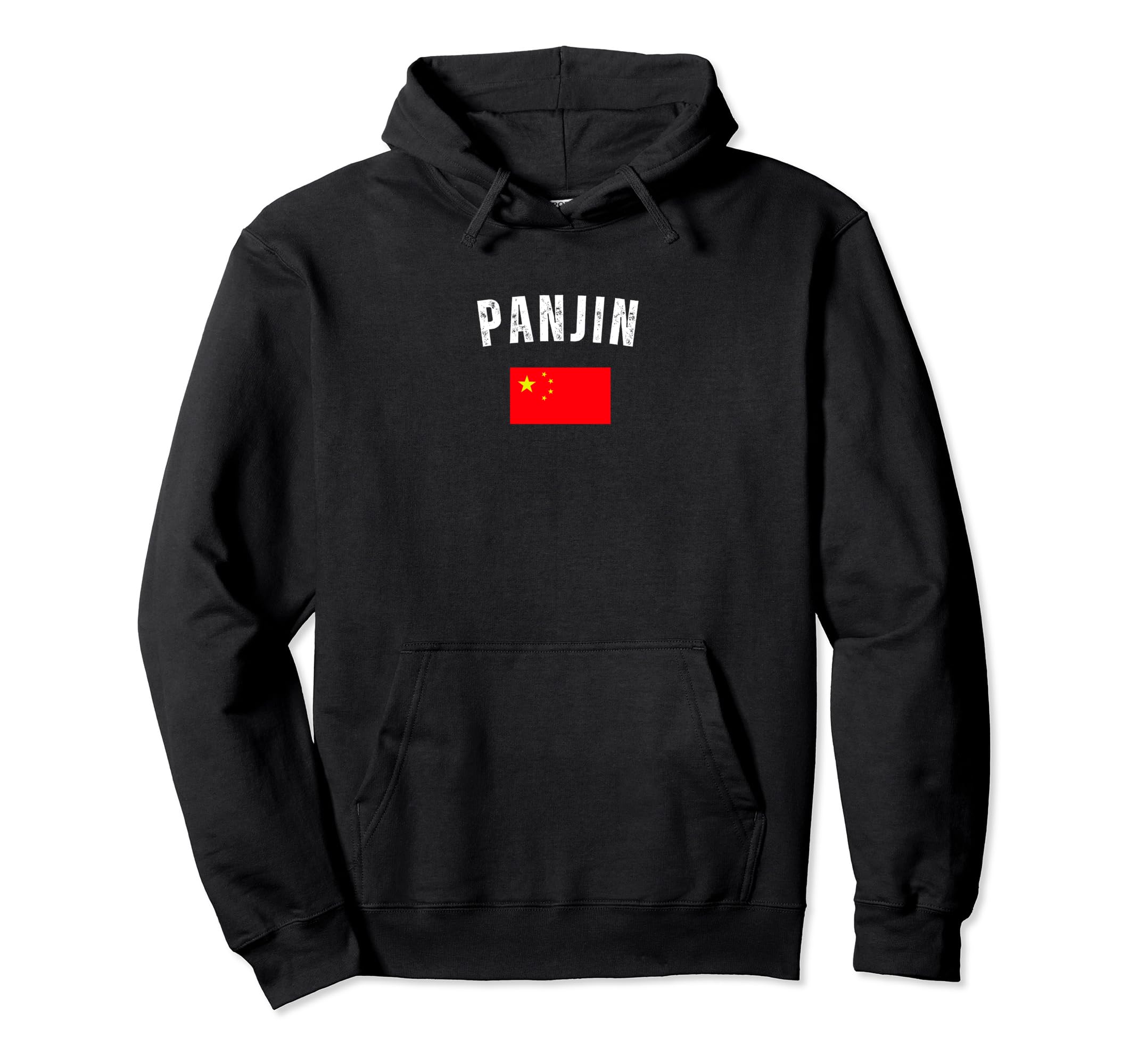Panjin China Flag Travel Souvenir Main Land Pullover Hoodie
