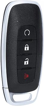 Smart Key Fob for Nissan Rogue 2022-2025, Alliskeys Proximity Keyless Entry Remote Control Keyfob Replacement Compatible with Nissan Kicks Rogue Pathfinder 2022-2025 KR5TXPZ3 285E3-6RA5A S180144120