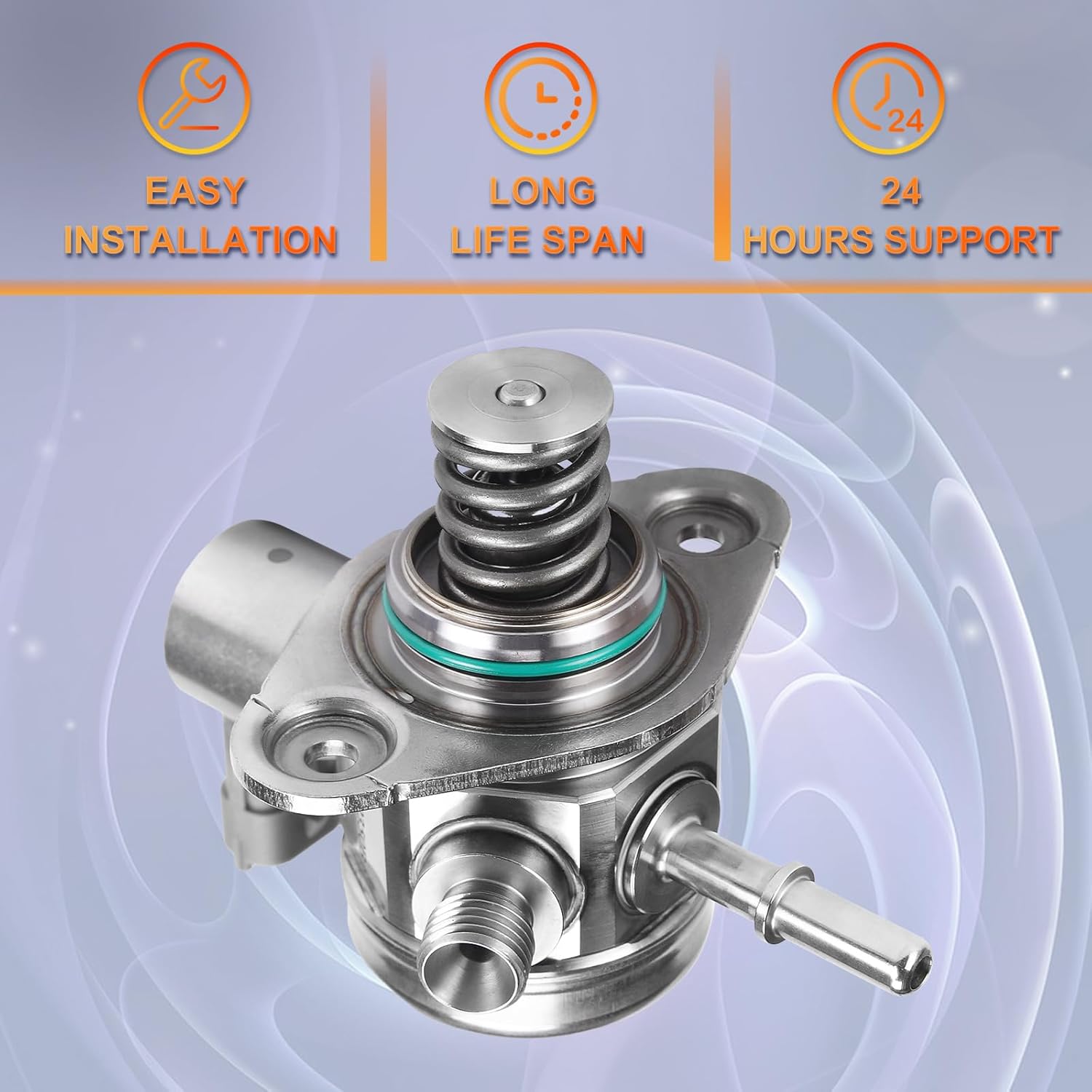 PAPAPARTS High Pressure Fuel Pump Compatible with Ford Taurus Focus 2013 2014 2015 2016 2017 2018 2.0L L4 High Pressure Pump for Ford Fusion Edge Explorer Escape, for Lincoln MKZ MKT 2013-2016