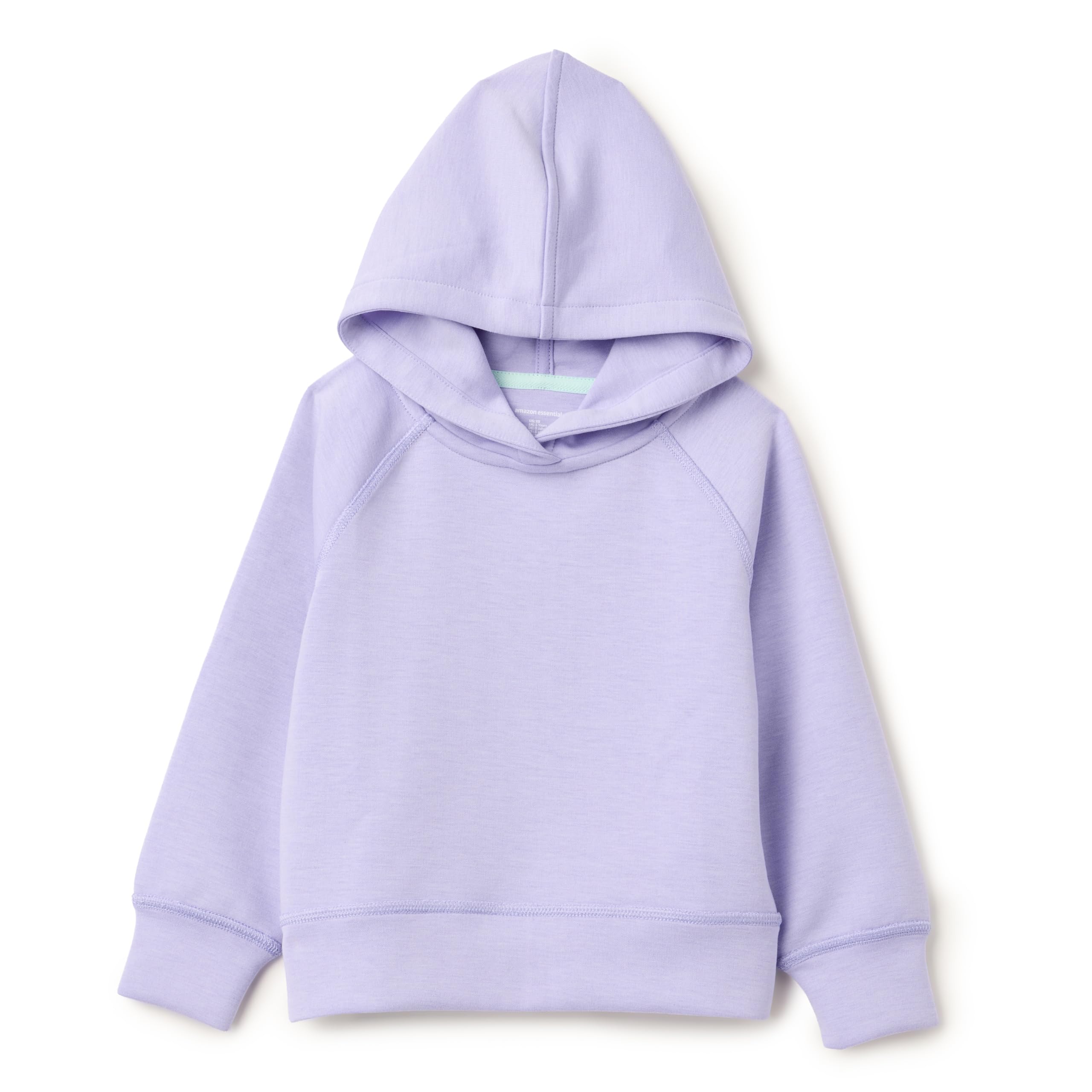 Amazon Essentials Girls' Active Sweat Hoodie with Thumbholes, Lavender, 11-12 Years