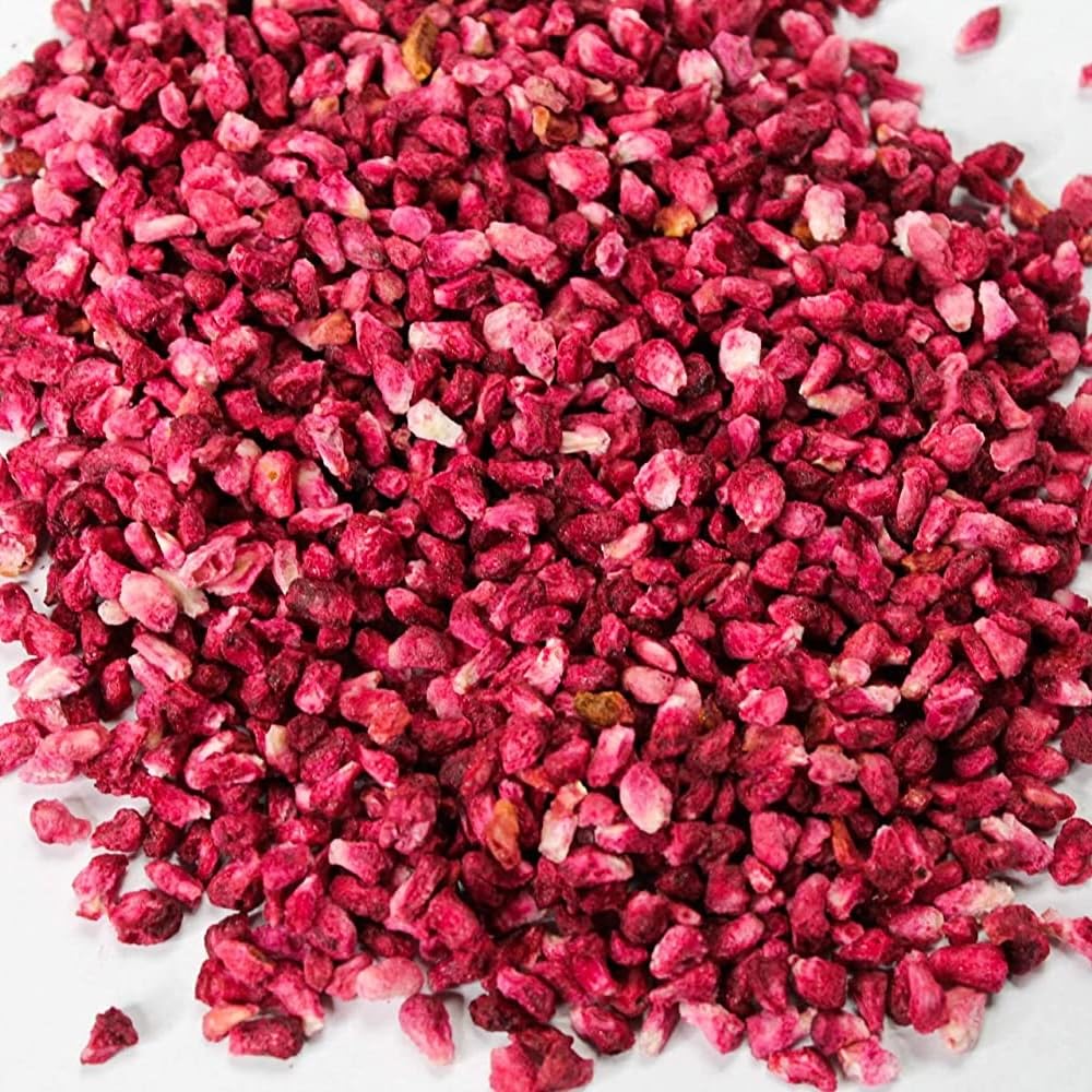 Arilos de Granada Liofilizados — Granada Liofilizada — Fruta Liofilizada sin Azúcar — Granada Deshidratada — Para Repostería, Decoración, Muesli, Smoothie Bowl y Postres (100g)