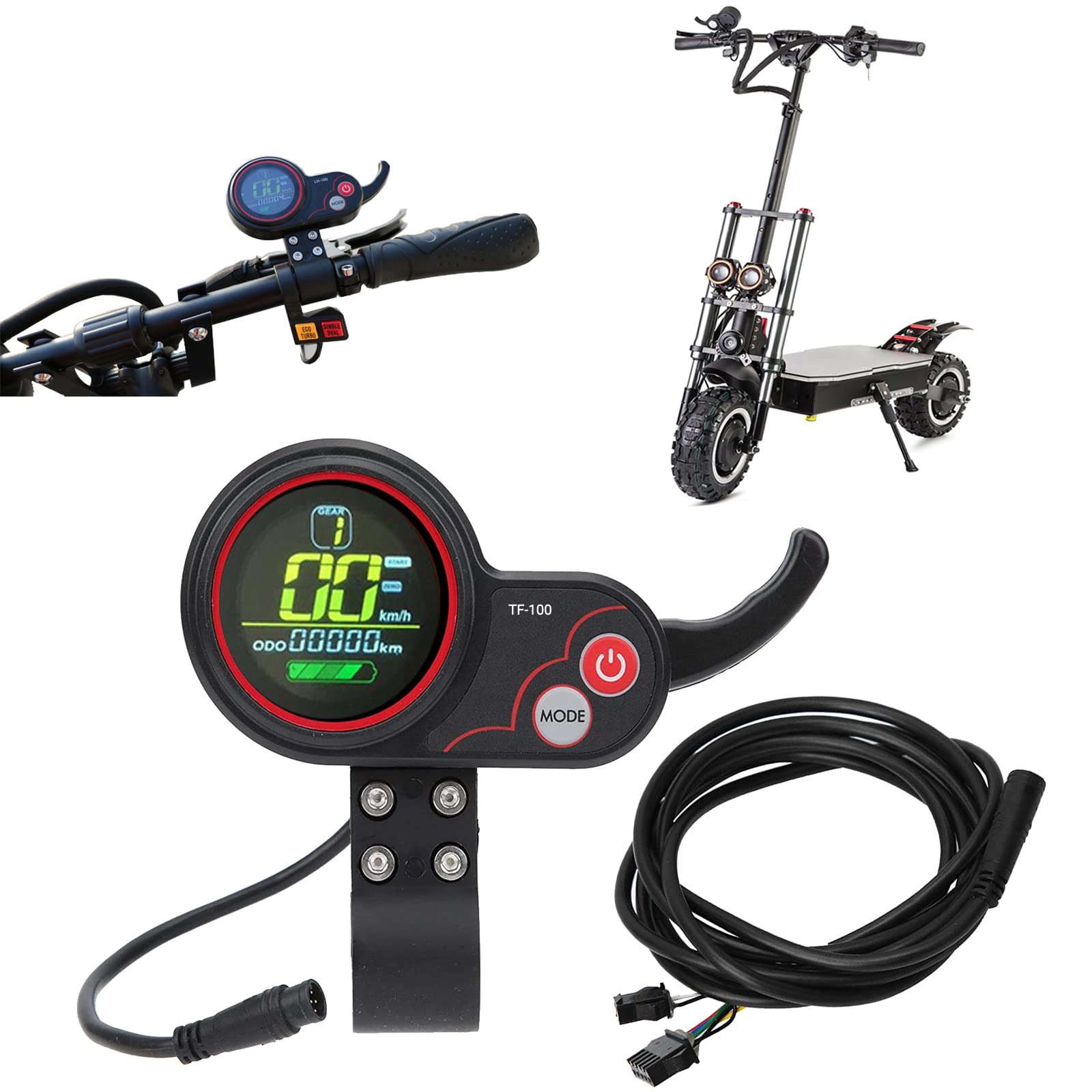 Acceleratore A Pollice Samfox Per Scooter E Bici Elettriche - Universale 3 Fili