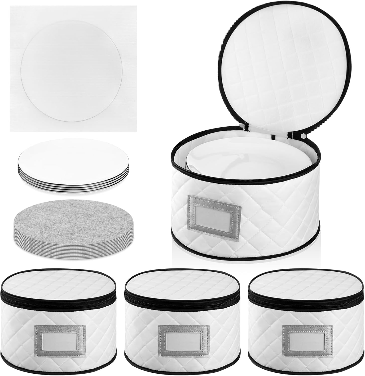 Tioncy 4 Pcs China Storage Containers Hard Shell for