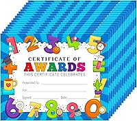 Vista 9 de D24TIME 36 piezas de certificados de feliz cumpleaños, regalos para niños y estudiantes de profesores, acuarela, aula, certificados de cumpleaños