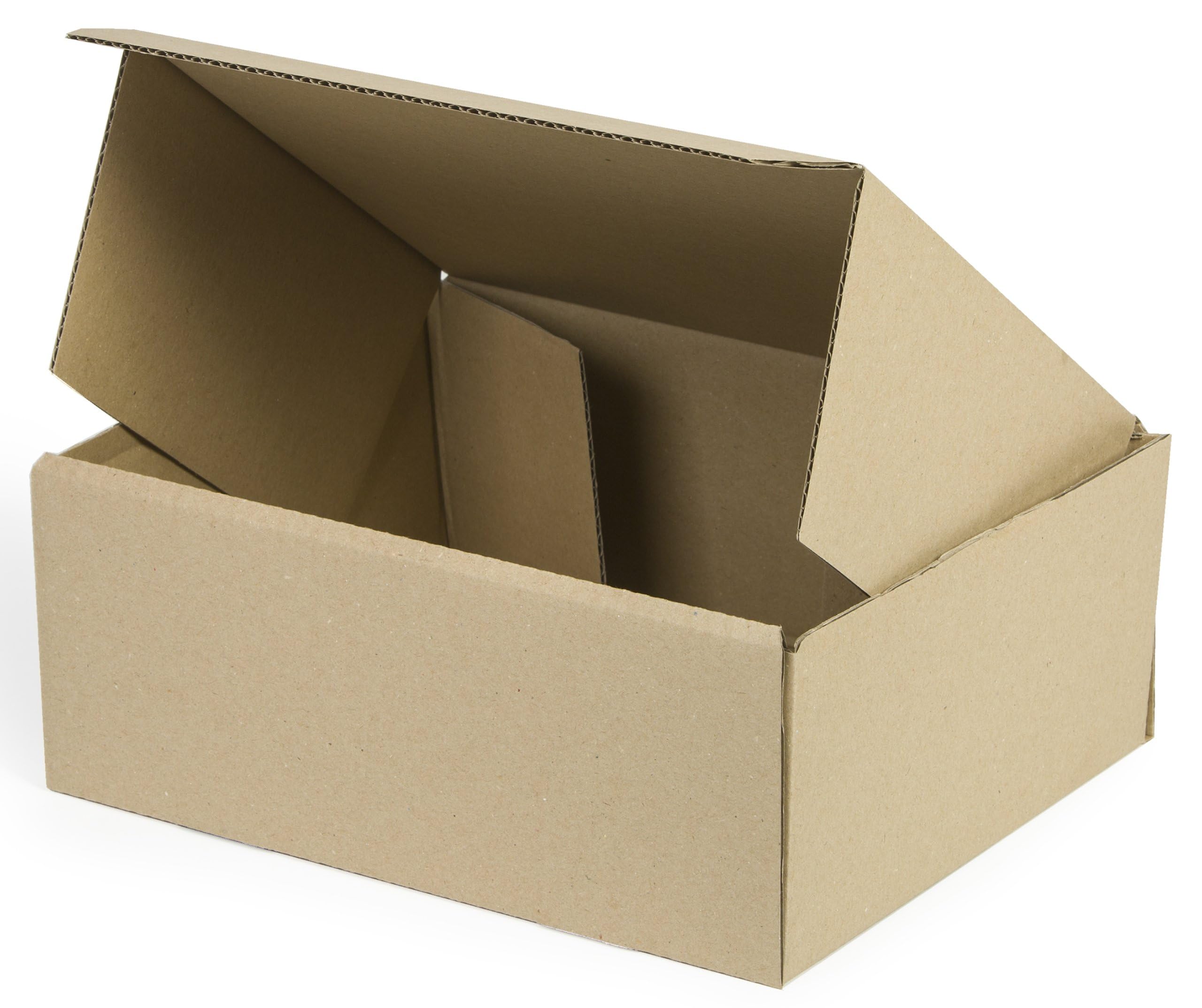 300 Stück Maxibriefkarton 200x150x100 mm Kleiderbox klein 1-Wellig Innenmass Braun NEU
