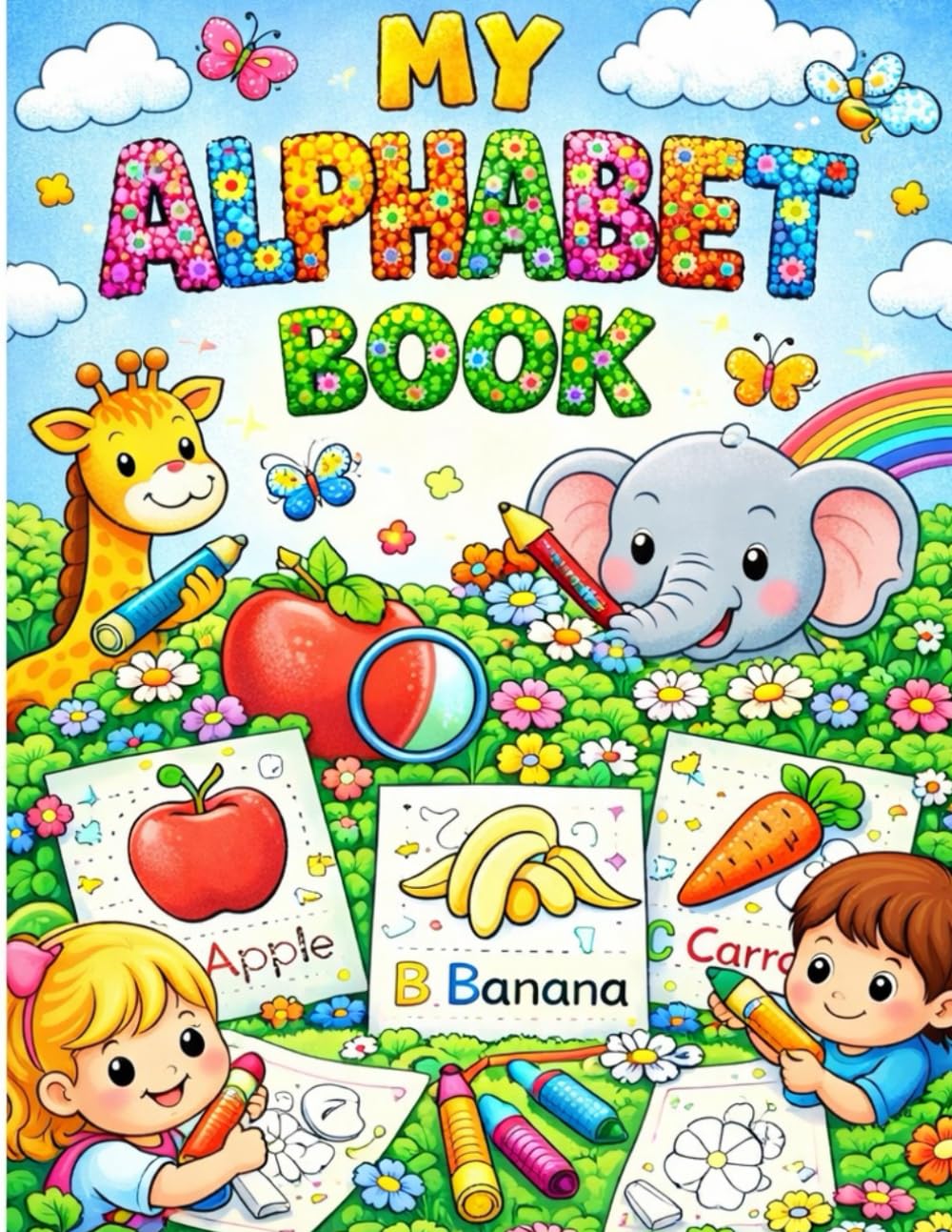 My Alphabets Book (Little Learners ABC Coloring Book)