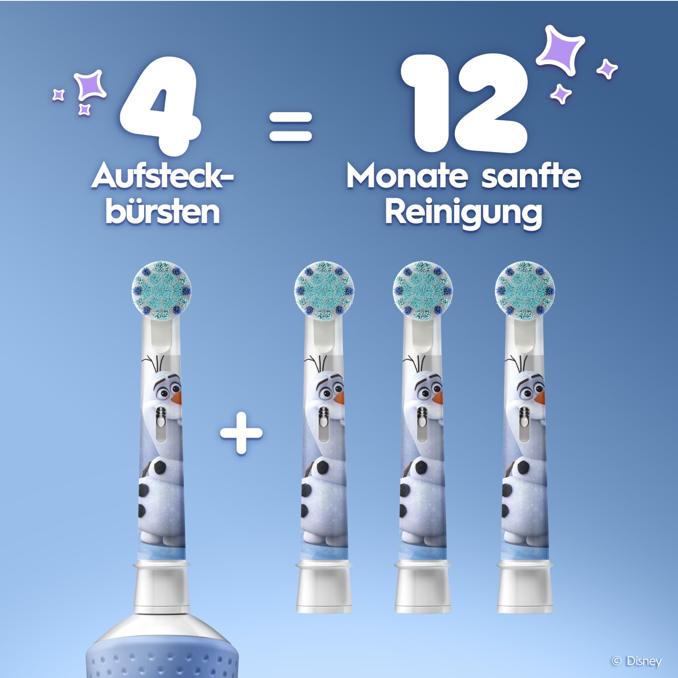 Oral-B Aufsteckbürsten Kids Frozen 10er FFU