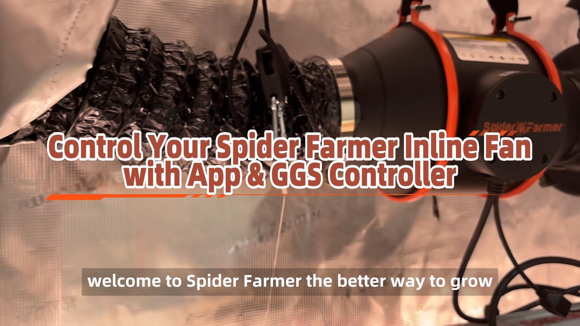 Spider Farmer 最新 ECモーター壁掛け扇風機 SALE | 2026 Upgraded Version Spider Farmer®6-Inch Grow Tent Clip
