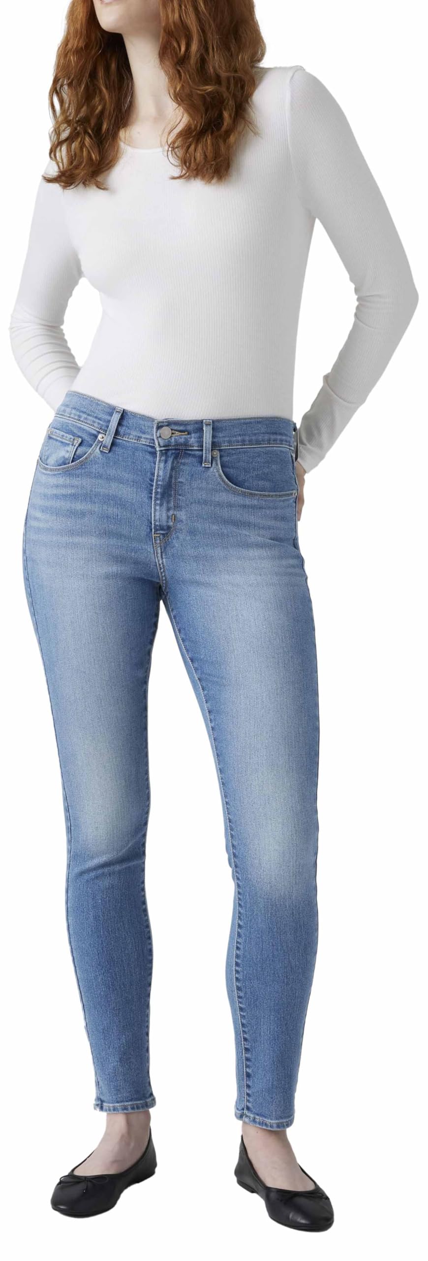 Levi's Women's Classic Skinny Pants, Eternal Indigo Mid L, 30W / 32L