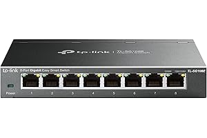 TP-Link TL-SG108E: 8-Port Gigabit Smart Managed Switch for Enhanced Network Management
