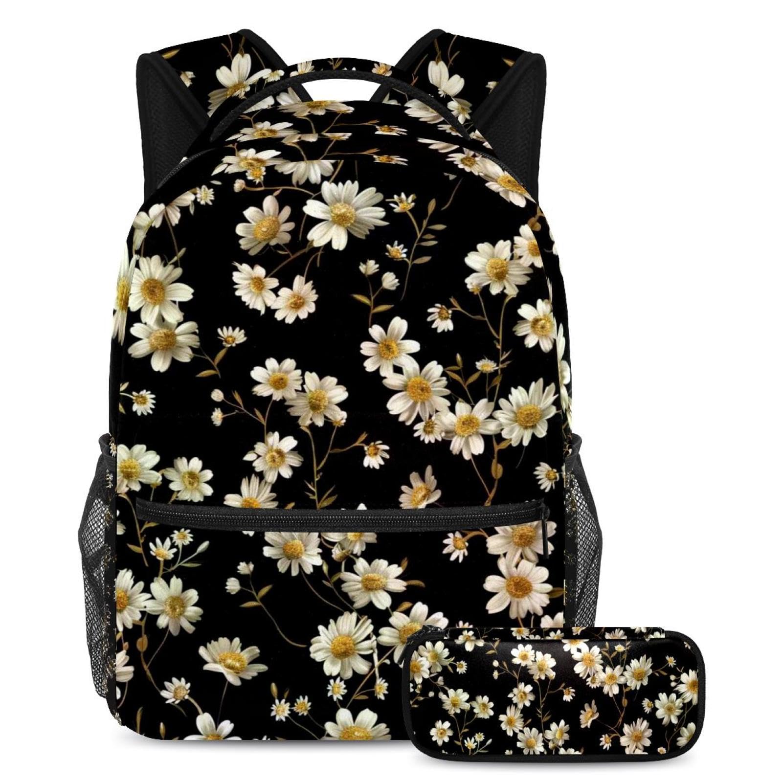 Sac à dos polyvalent avec compartiment ergonomique et imprimé fleuri Large - 7
