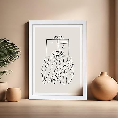 Miniatura 412 de Poster Master Póster de peonías – Estampado de flores retro – Ilustración floral – Ilustración en blanco y negro – Diseño de línea y abstracto –