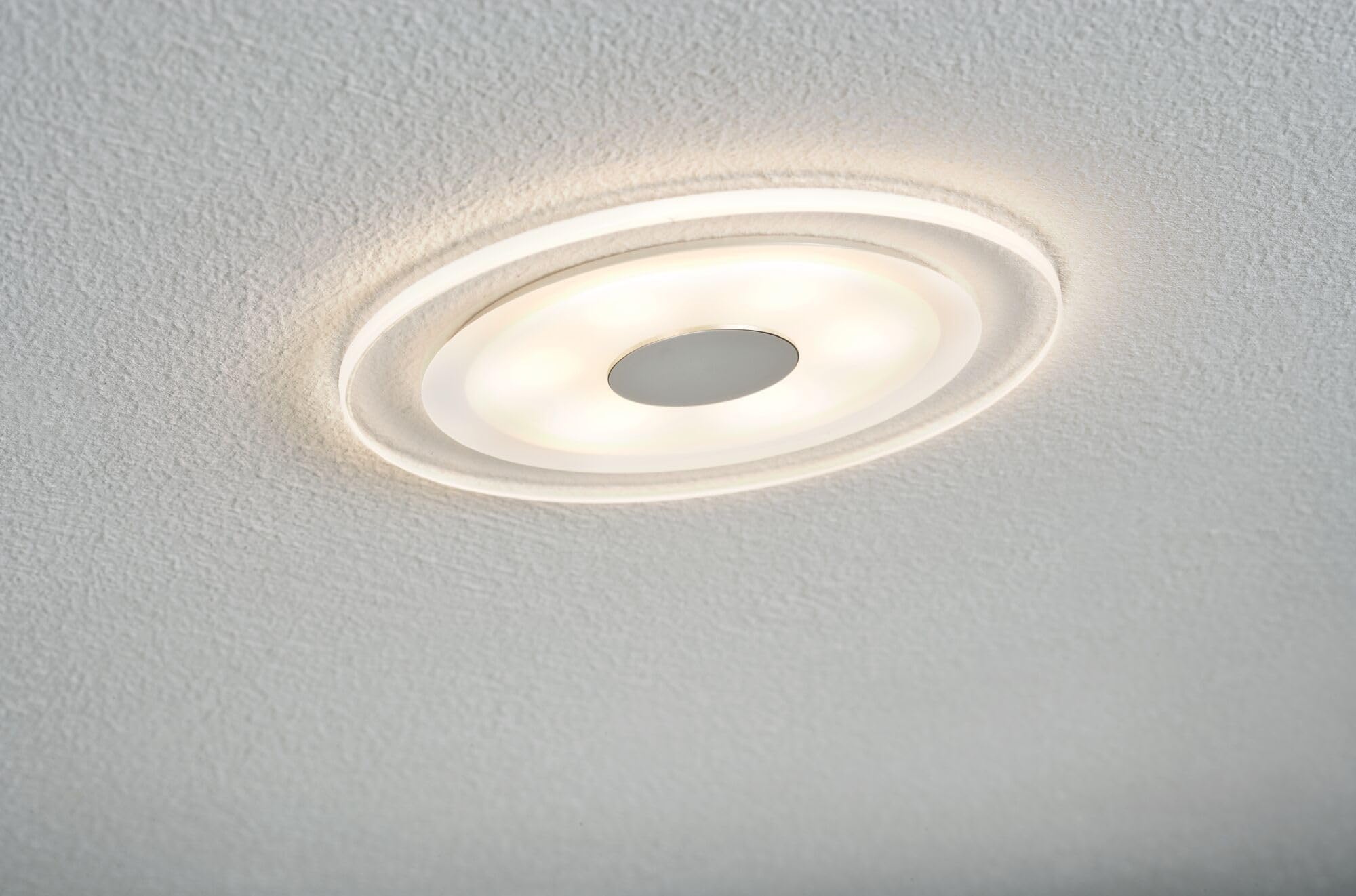 Paulmann Premium EBL Set Whirl rund dimmbar LED 3x6,7W 18VA 350mA 150mm Alu g./Satin Alu/Acryl