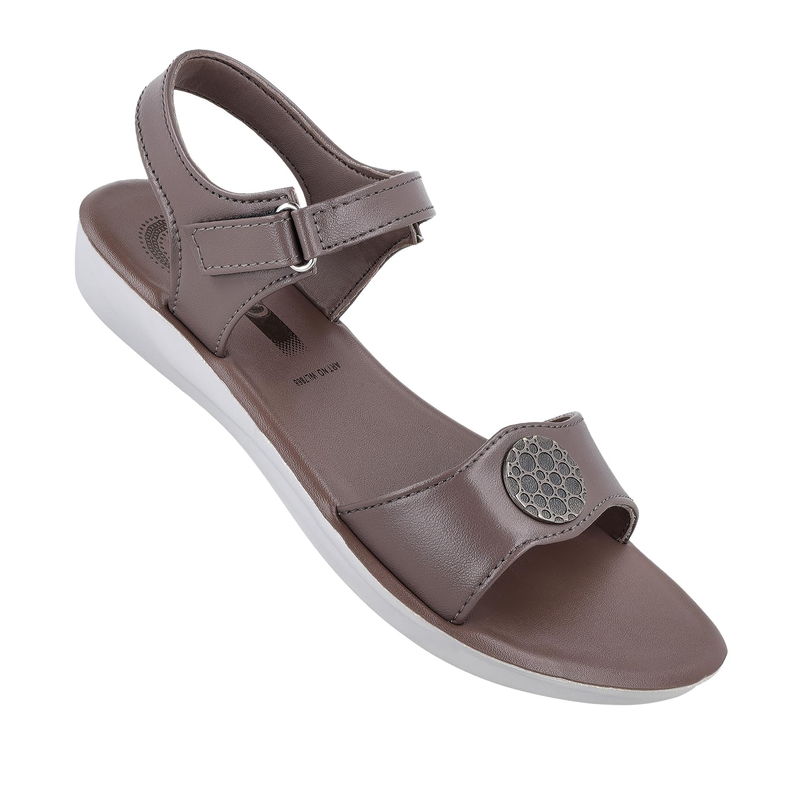 WALKAROO WL7868 Womens Fashion Sandals for Casual Wear - Stone Grey (B0CY2L3961) Amazon Price History, Amazon Price Tracker