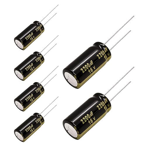 Repuesto para 6 condensadores Panasonic Serie FM 16V 2200uf de baja impedancia