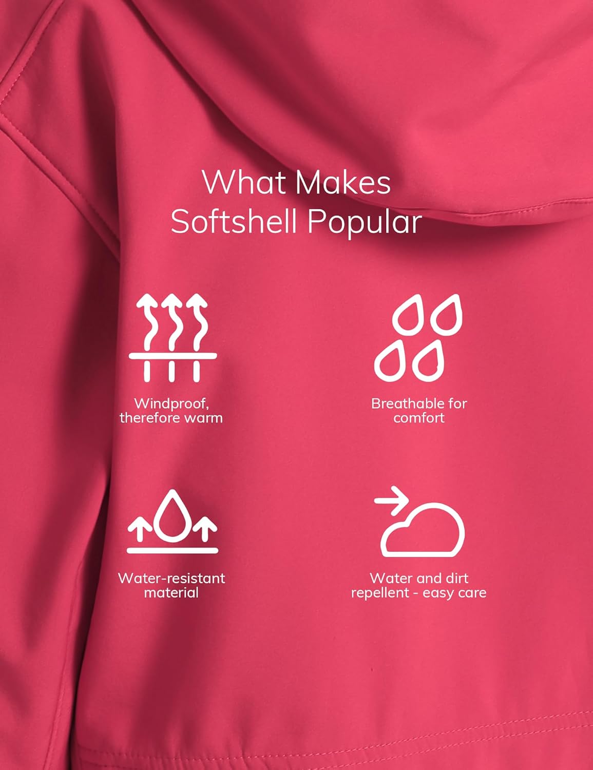 Heated Jacket for Women, ANTARCTICA GEAR Winter Coat with 12V 16000mAh Battery Pack, Soft Shell Heating Hood Jacket - Image 2