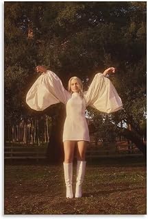 Phoebe Bridgers Music Singer Photography Art Poster Portrait Canvas Wall Art Poster Decorative Bedroom Modern Home Print Picture Artworks Posters 12x18inch(30x45cm)