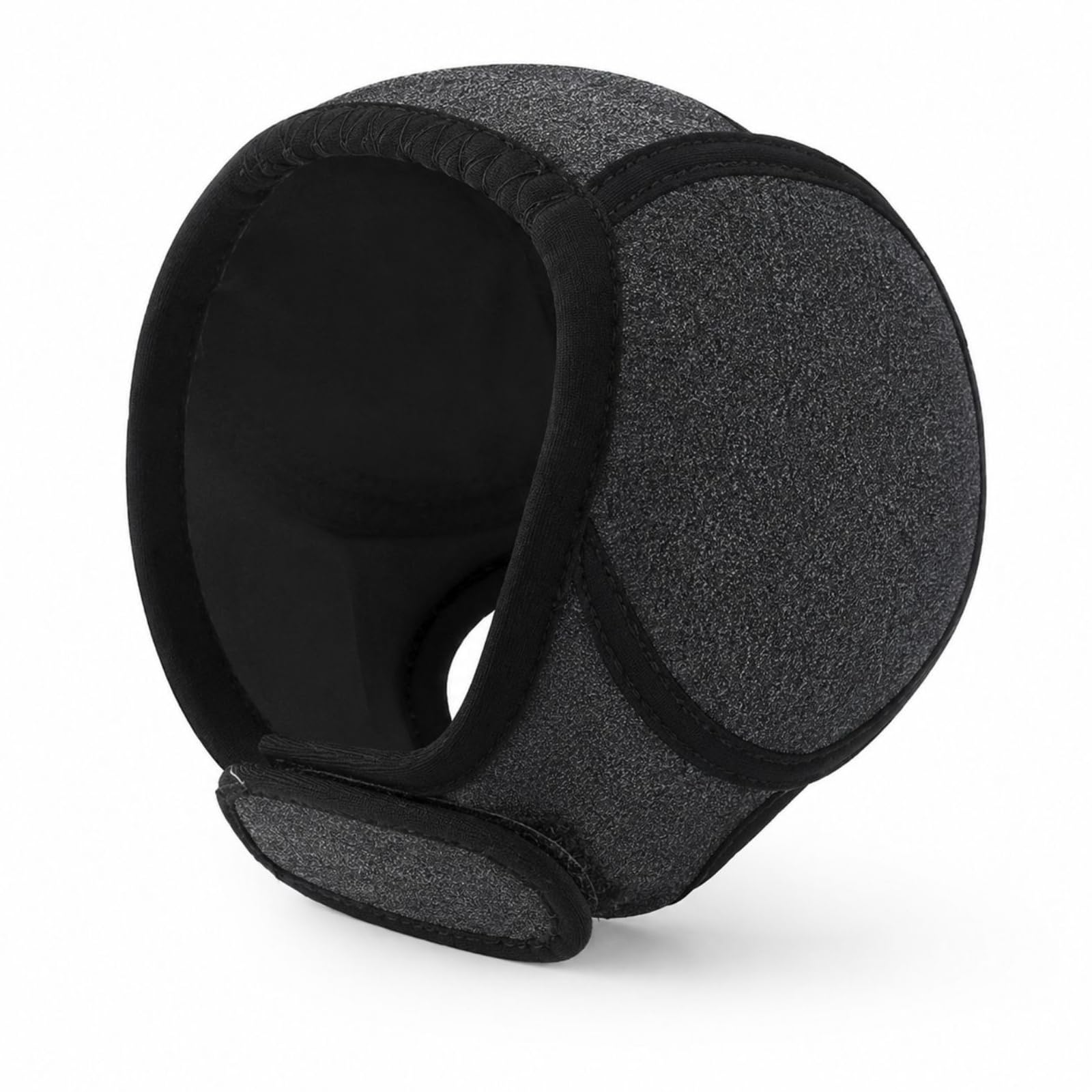 YouXunGS Dog Calming Hoodie with Ear Wraps, Sound-Dampening Ear Covers for Anxiety Relief, Adjustable Pet Ear Protector for Thunderstorms, Fireworks, Grooming, Swimming, Grey S