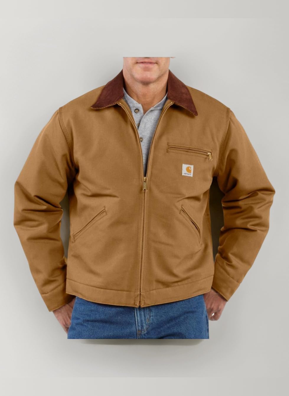 Relaxed Fit Duck Blanket Lined Detroit Jacket