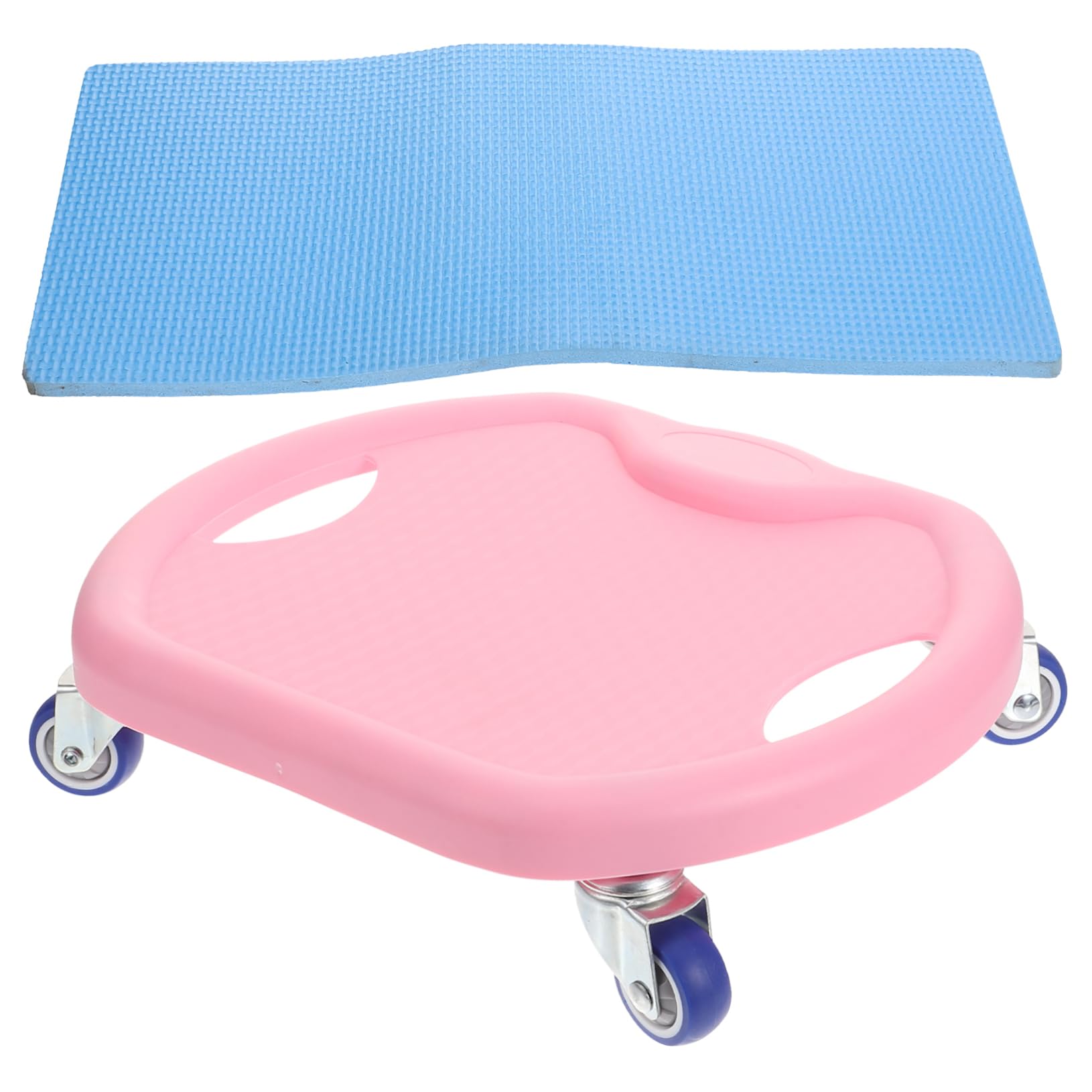 Abaodam 1 Juego Disco Deslizante para Ejercicio Abdominal Equipamiento de Fitness con Rodillera Entrenamiento Multifuncional y Silencioso para Fortalecimiento del Abdomen y Tonificación