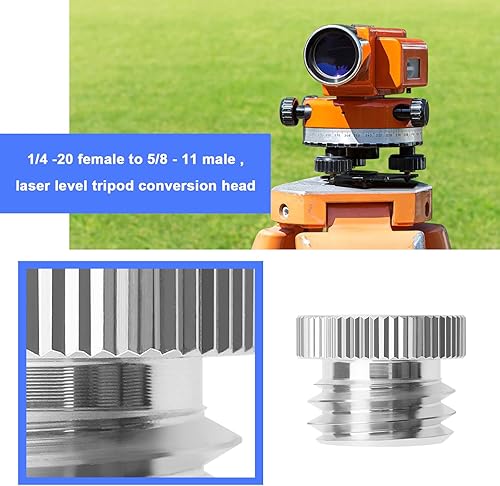 Miniatura 4 de The Lord of the Tools 4 piezas de 14 pulgadas - 20 a 58 pulgadas - 11 adaptadores láser adaptador de tornillo de aleación de aluminio accesorios