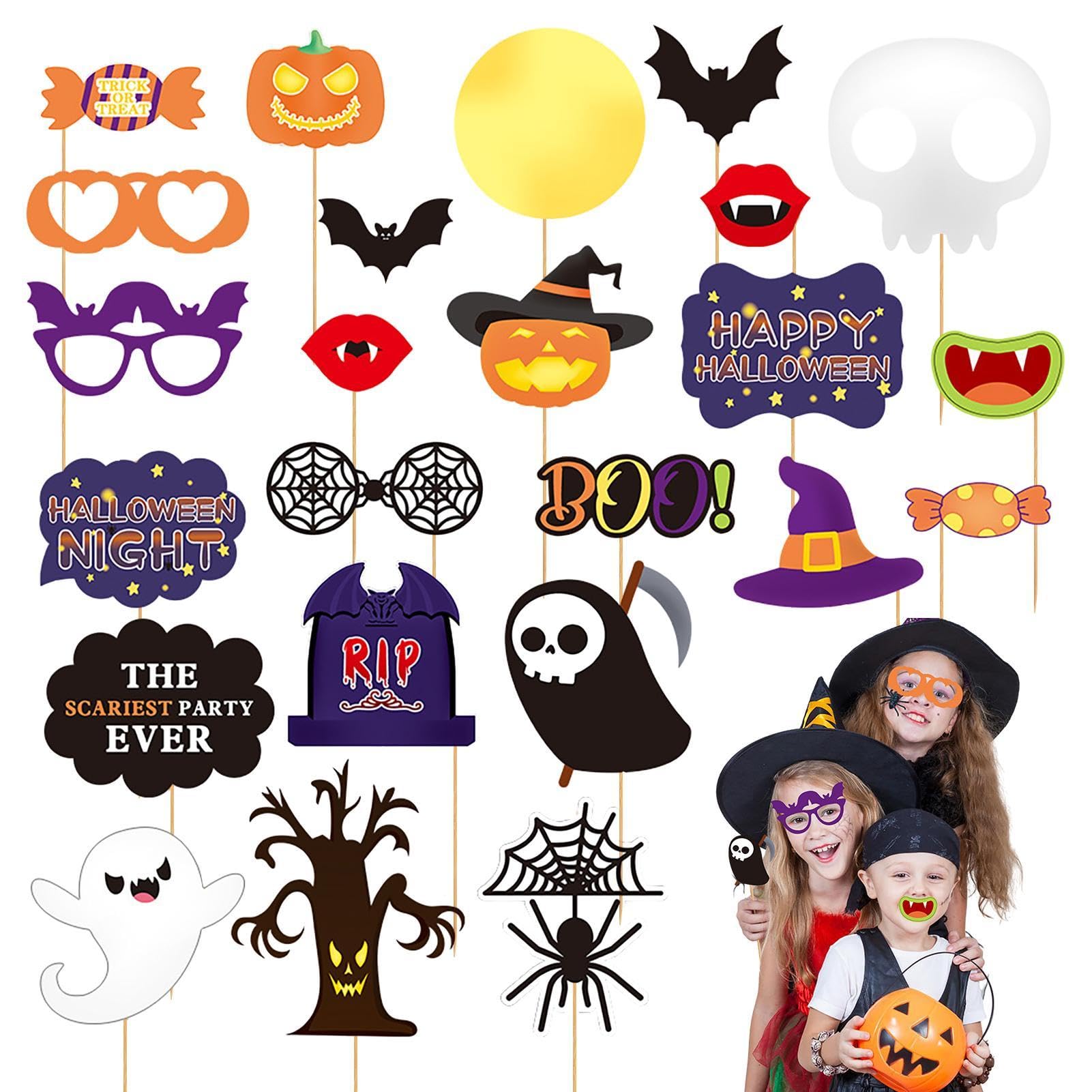 ハロウィン　フォトブースセット Amazon.co.jp: ハロウィンフォトブース装飾、ハロウィンフォトブース