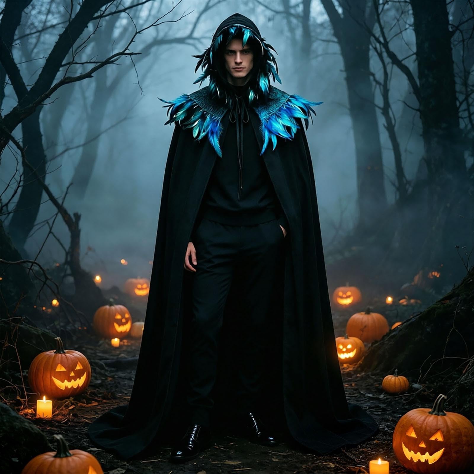 Cappotto con cappuccio rinascimentale, costume con cappuccio, costume medievale rinascimentale, per adulti, Halloween, uomini e donne, feste streghe, cosplay
