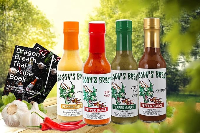 Amazon Com Dragon S Breath Pepper Sauce Available In Green Red Thai Habanero Chipotle Featuring Birds Eye Chili Peppers With Spicy Bold Flavor 4 Pack Grocery Gourmet Food Amazon Com Dragon S Breath Pepper Sauce Available In Green Red Thai Habanero Chipotle Featuring Birds Eye Chili Peppers With Spicy Bold Flavor 4 Pack Grocery Gourmet Food