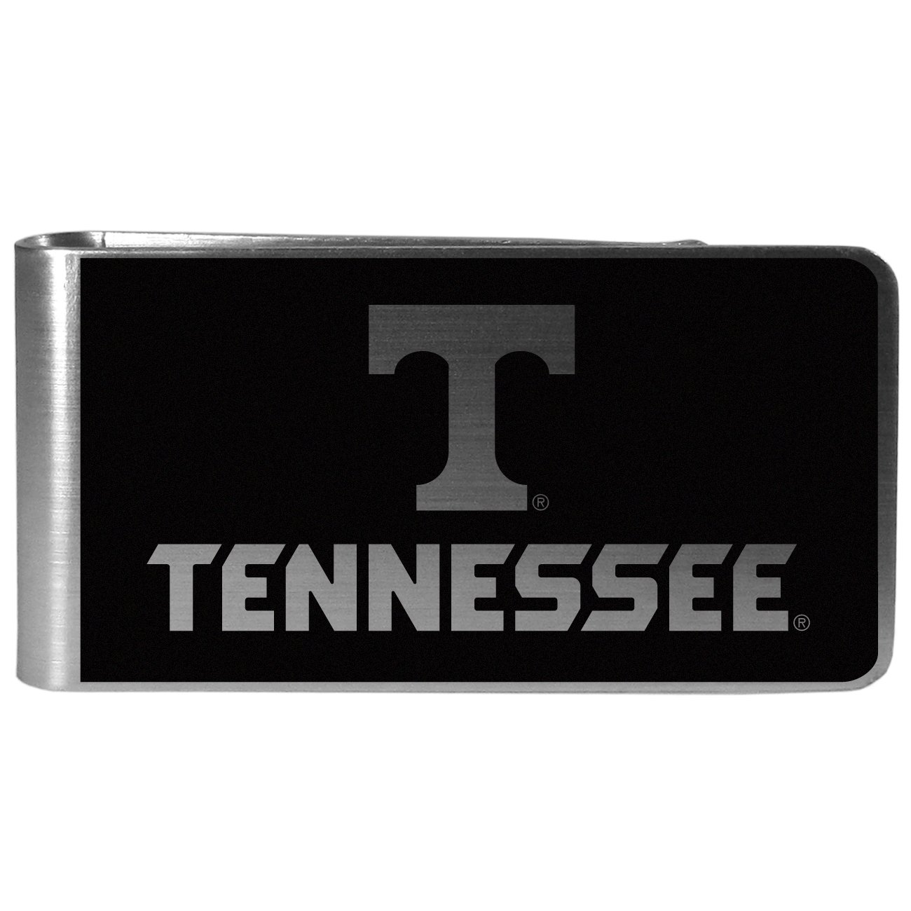 NCAA Tennessee Volunteers Black & Steel Money Clip-image-45