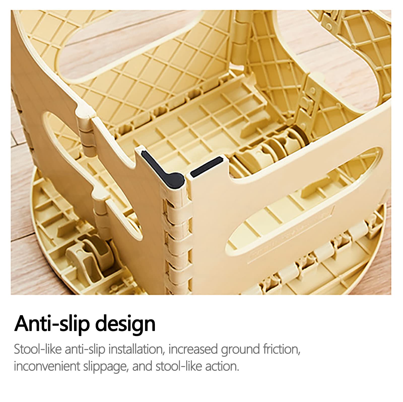 Silla plegable de plástico Creativo Taburete diseño de fruta taburete bajo portátil al aire libre casa jardín banco pequeño