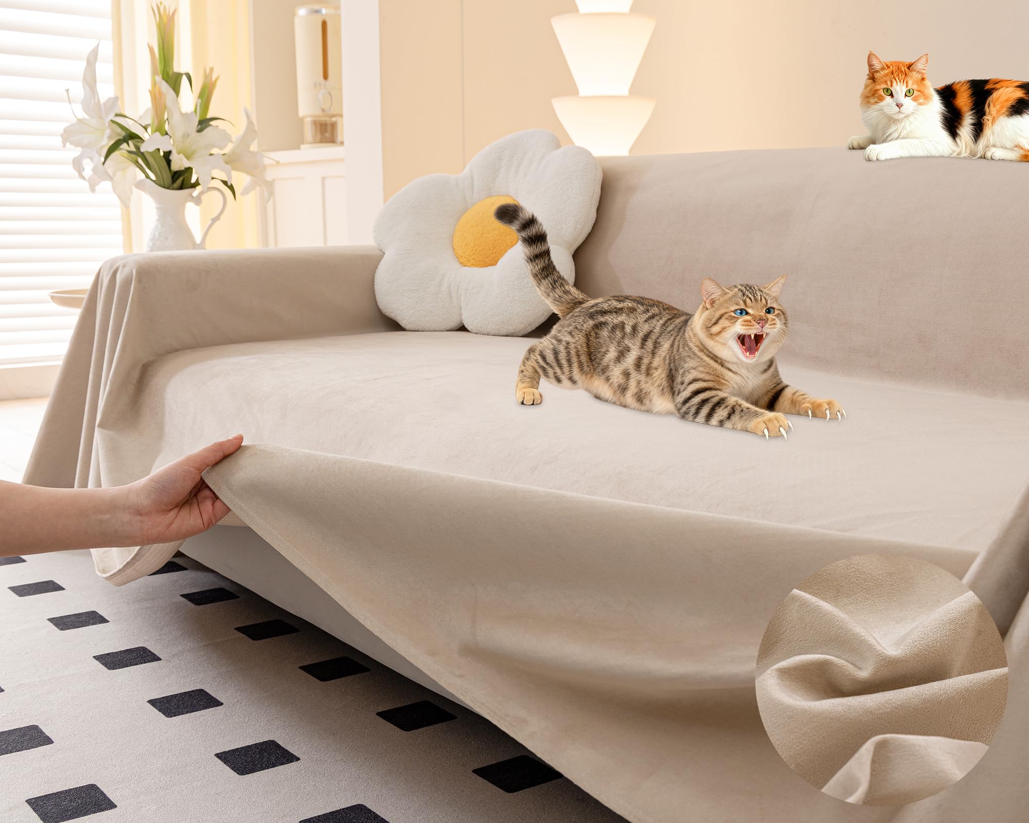 Amazon.com: Loiion Cat Scratch Furniture Protector - Ultra Soft