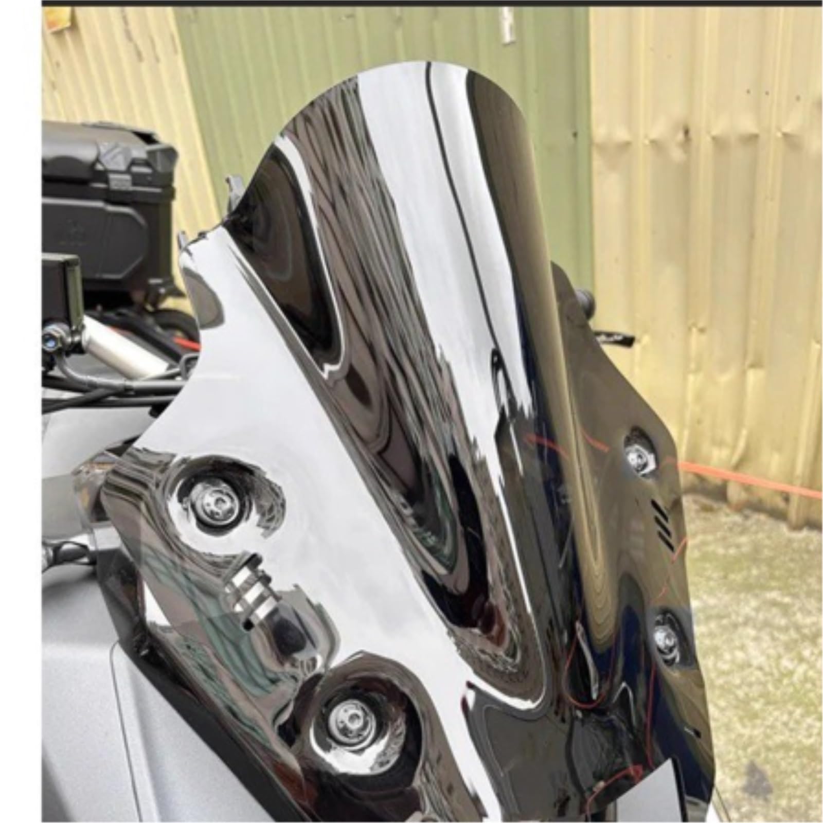 Deflettore Per Moto Compatibile Con SYM Per ADX TG 400 2025 Estensione Spoiler Per Parabrezza Moto Universale Regolabile