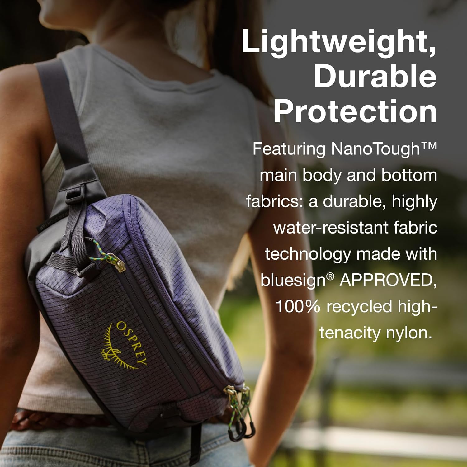 Osprey Transporter Commuter Waist Pack - Travel Fanny Pack - Lightweight Crossbody Bag - Image 4