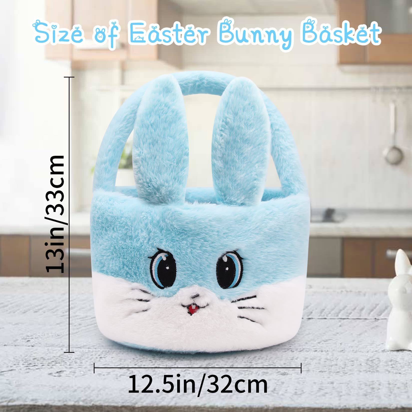 Amazon.com : Hagusahuo Easter Basket for Kids, Easter Baskets with