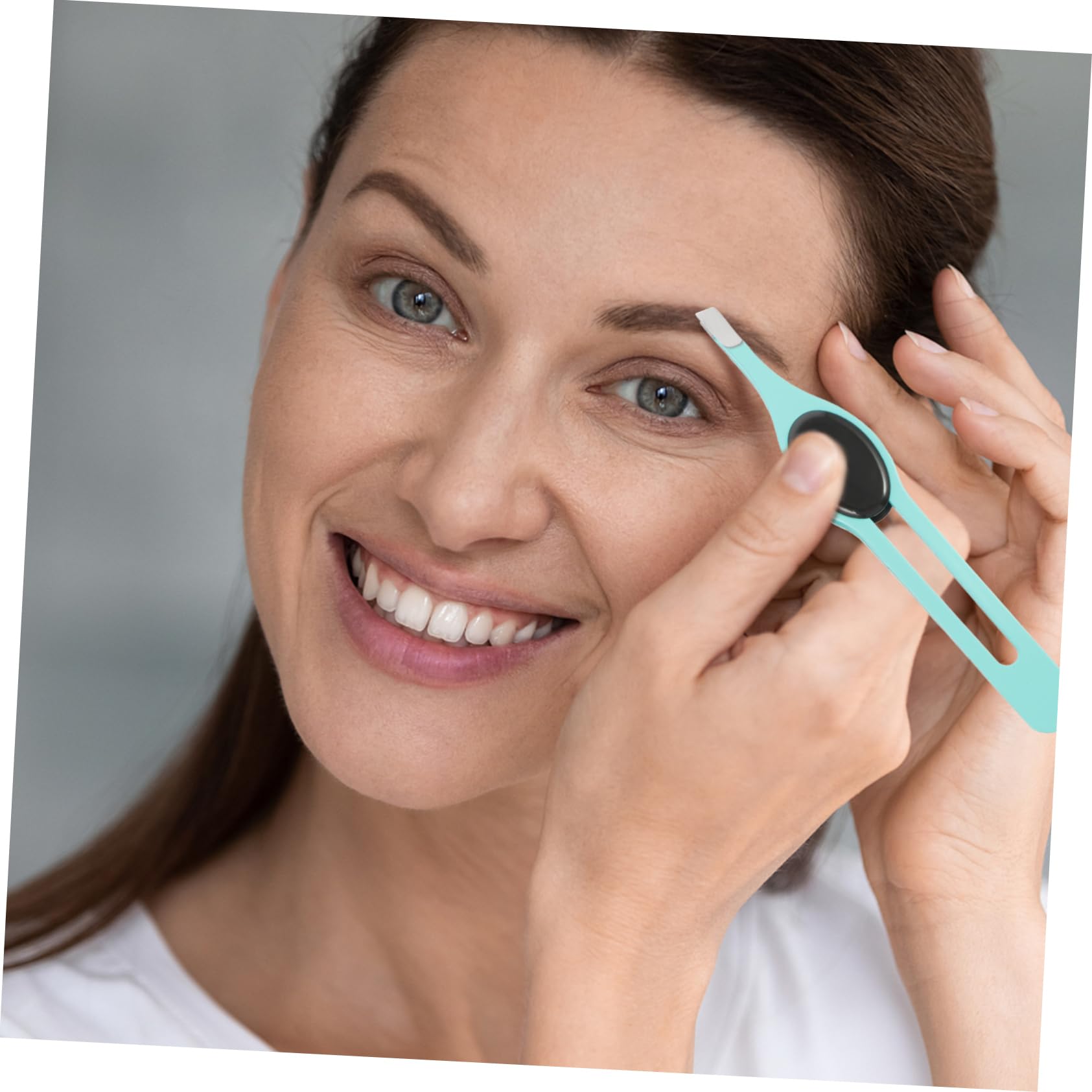 Healeved 15pezzi Pinzette Sopracciglia Inossidabile Cuscinetto Antiscivolo Precisi Per Rifinitura e Styling Sopracciglia Per e